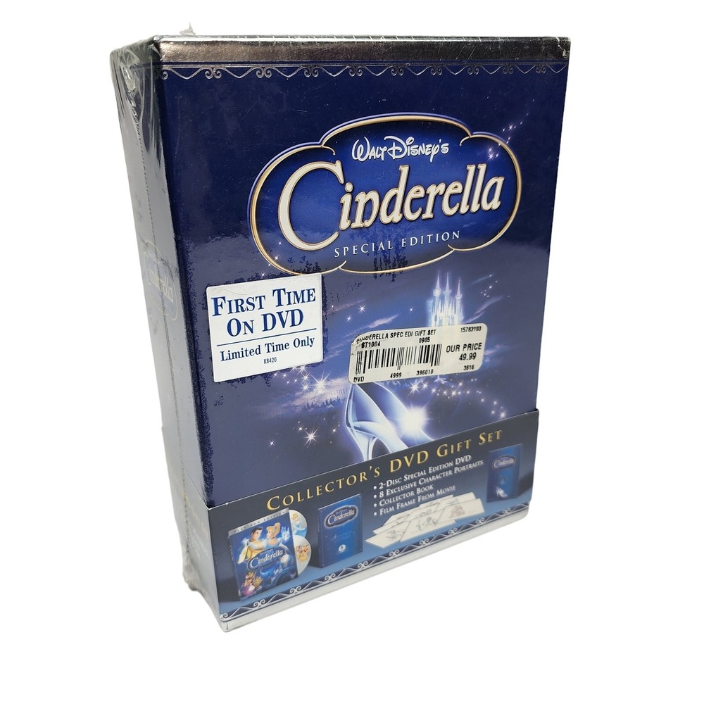 Walt Disney Cinderella Special Edition Collectors Gift Set